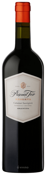 Vinho Pascual Toso Cabernet Sauvignon Reserva 750ml