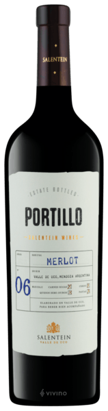 Vinho Salentein Portillo Merlot 750ml