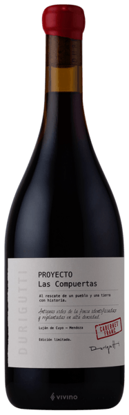 Vinho Durigutti Proyecto Las Compuertas Cabernet Franc 750ml