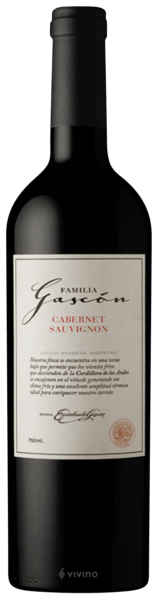 Vinho Escorihuela Gascón Familia Gascón Cabernet Sauvignon 750ml