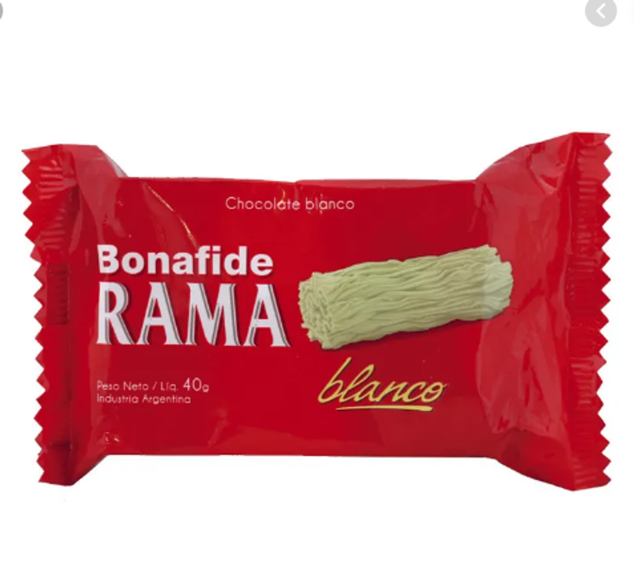 Chocolate Branco Bonafide Rama 40g