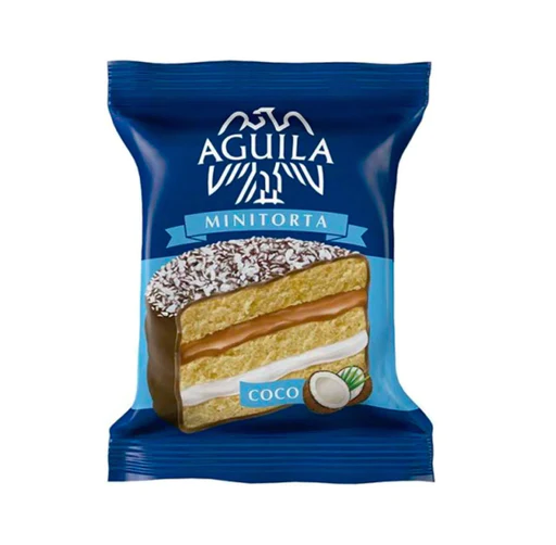 Alfajor Aguila Minitorta 70,5g Coco