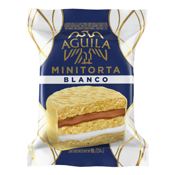 Alfajor Aguila Minitorta 69g Branco