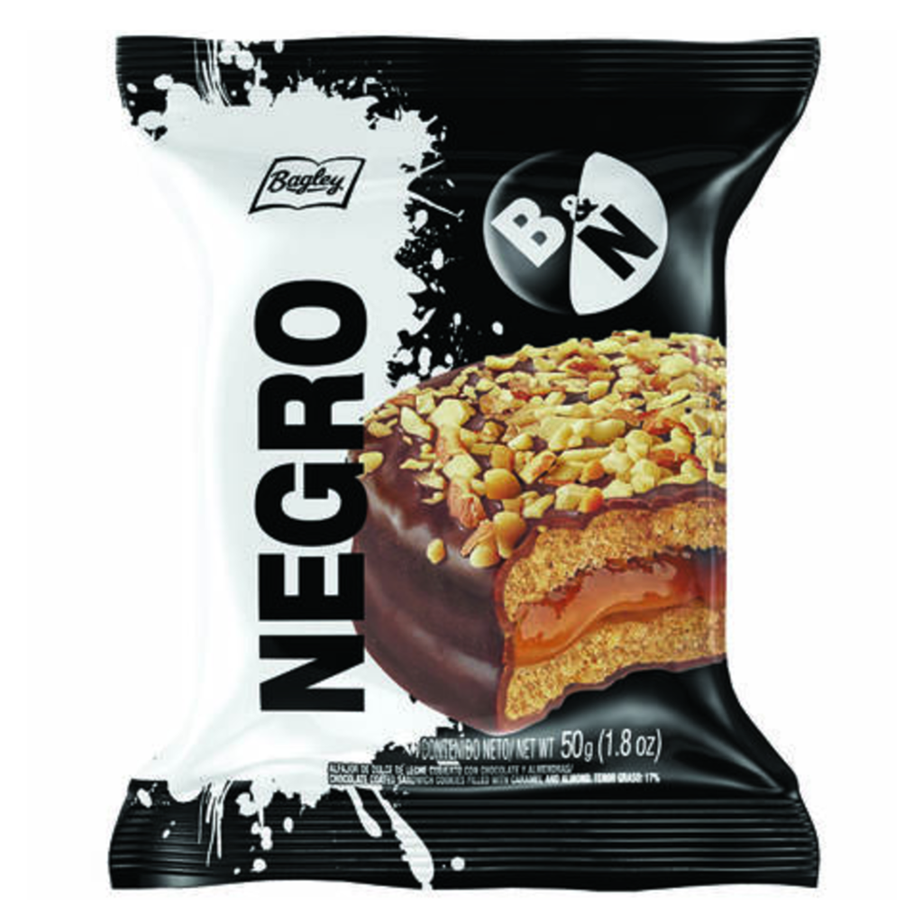 Alfajor Negro 3.0 Bagley 73,5g