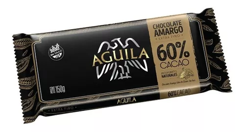 Chocolate Amargo Aguila 60% Cacau 150g