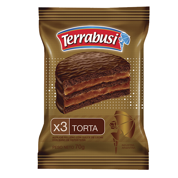 Alfajor Terrabusi Triple Torta 70g