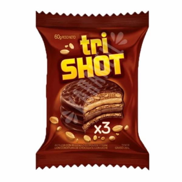 Alfajor Tri Shot Mousse 60g