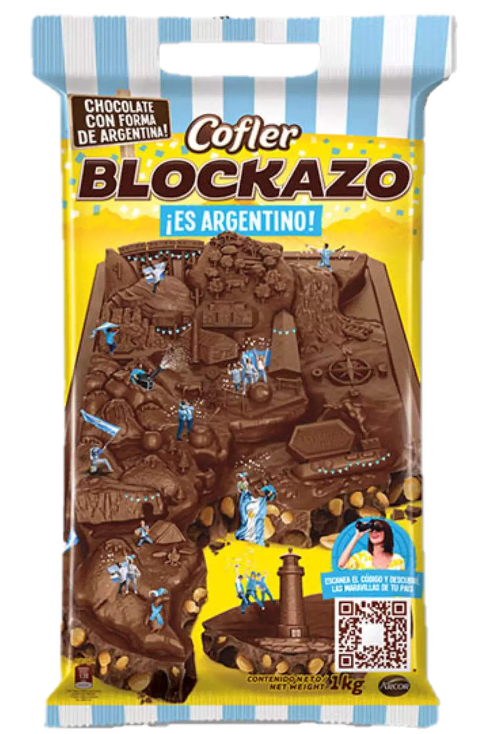 Chocolate Cofler Blockazo 1kg