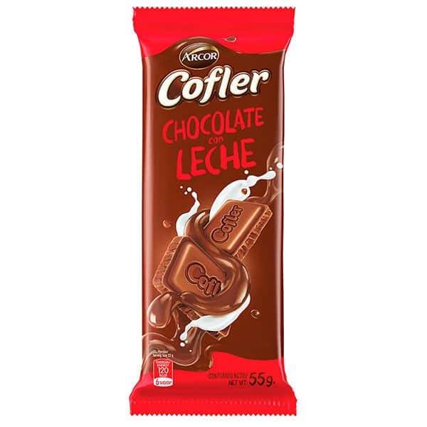 Chocolate Arcor Cofler Ao Leite 55g