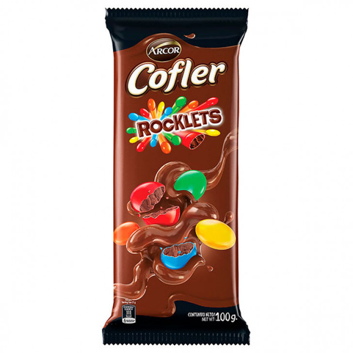 Chocolate Arcor Cofler Rocklets 100g