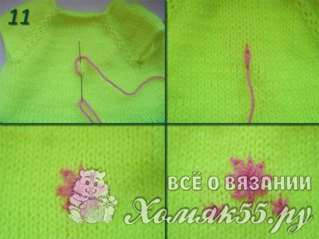 Вязание платья для куклы спицами Вязание платья для куклы спицами