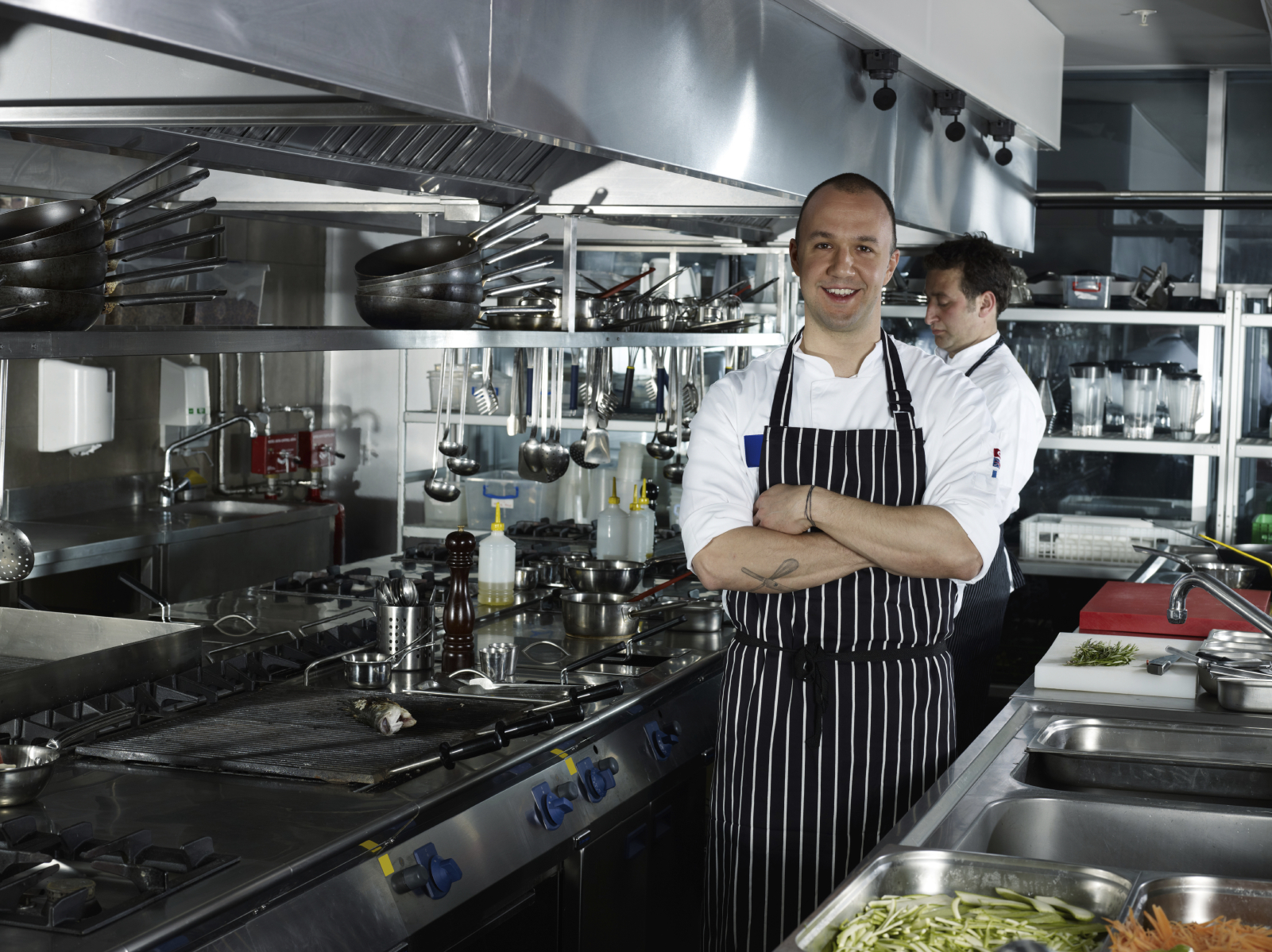 Busy Restaurant Kitchen Busy Restaurant Kitchen