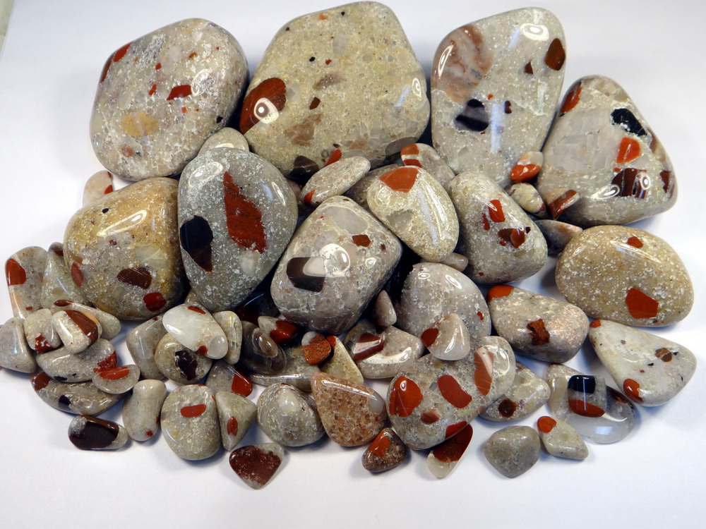 Tumbled Pudding Stones Rock Tumbling Hobby