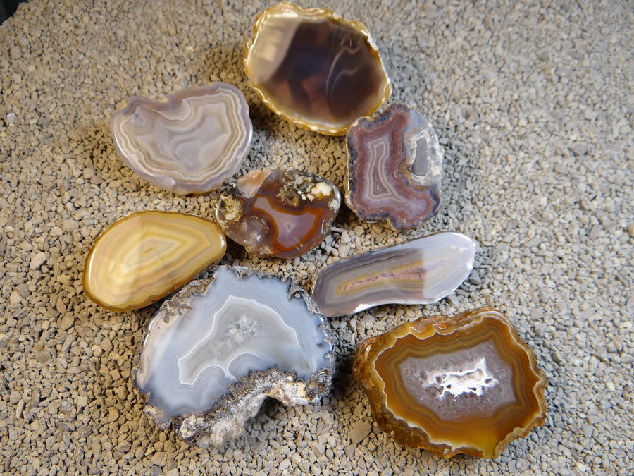 How to polish little West Texas plume agates? Rock Tumbling Hobby