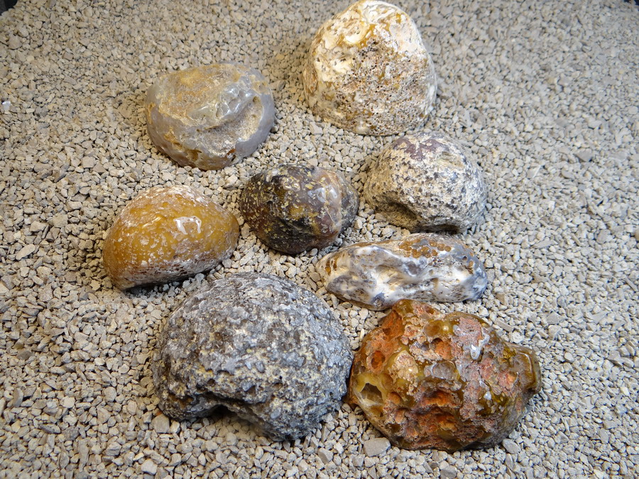 How to polish little West Texas plume agates? Rock Tumbling Hobby