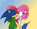 sonic and amy as teens