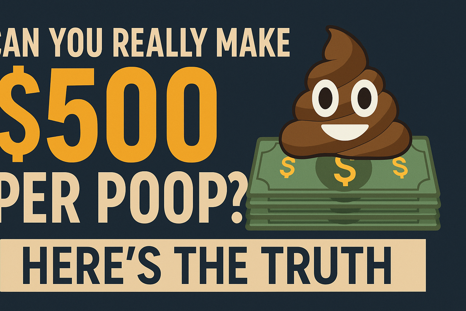 Can You Really Make $500 Per Poop? The Truth About HumanMicrobes.org