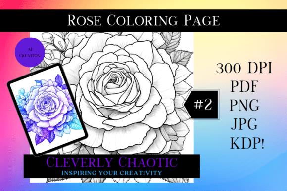 Rose Coloring Page