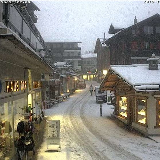 Webcam Dorf in der Freien Ferienrepublik Saas-Fee