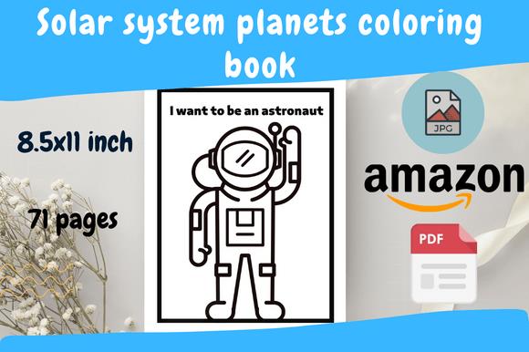 Solar System Planets Coloring Book