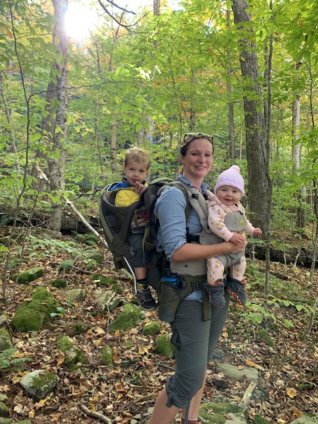 Kelty Journey Perfectfit Signature Carrier and LIllebaby Carrier gives ability to carry my two children