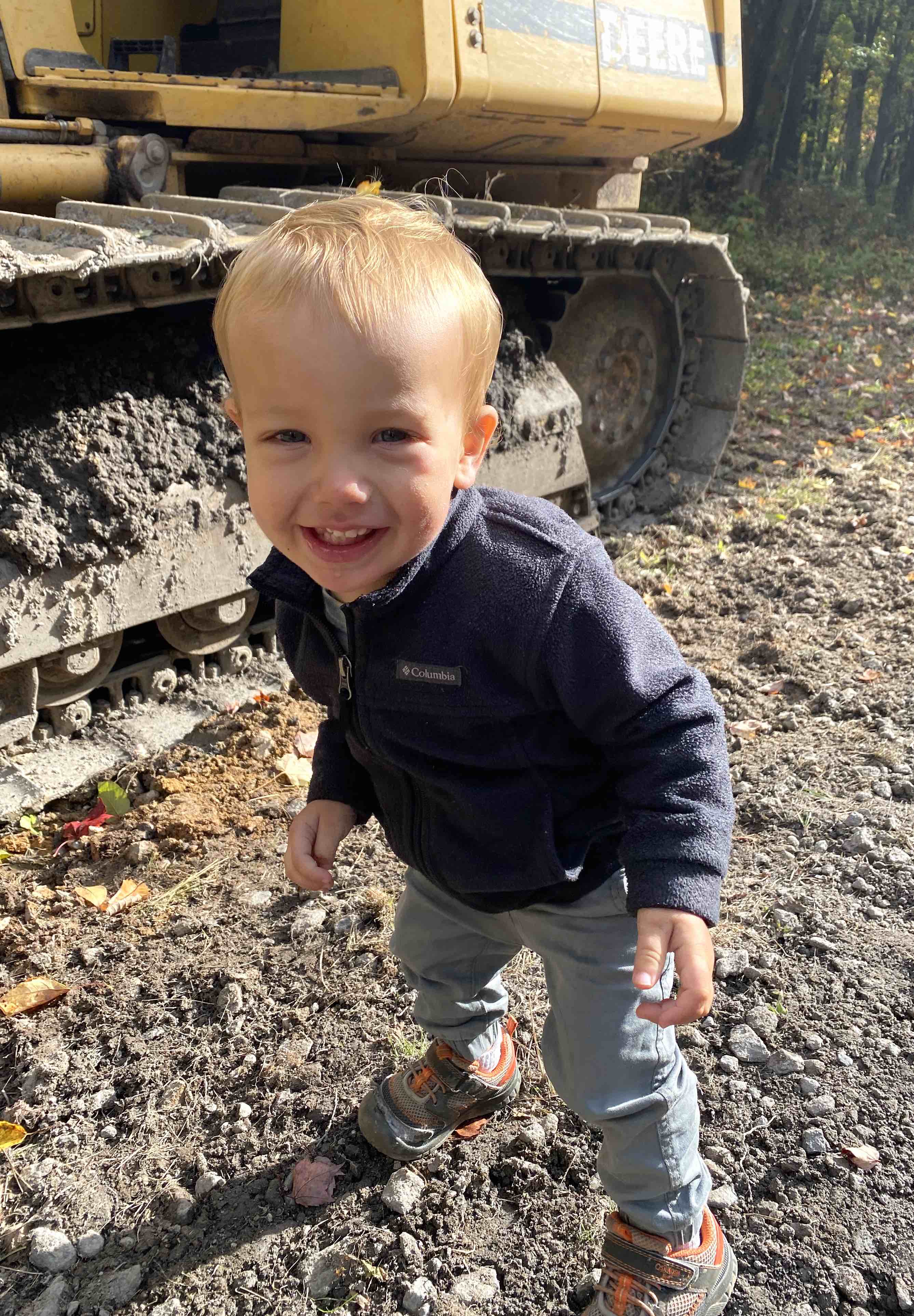 18 month old outdoors