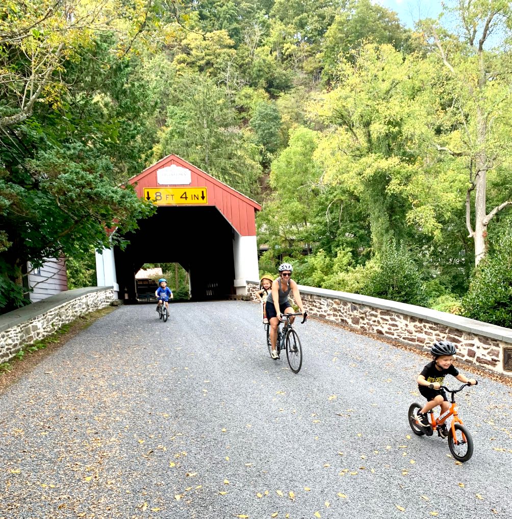 Best Fall Family Bike Rides in Bucks County PA