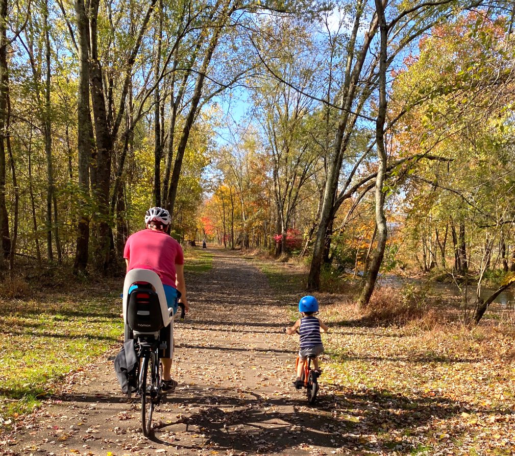neshaminy bike trail bucks county pa bike riding as a famil
