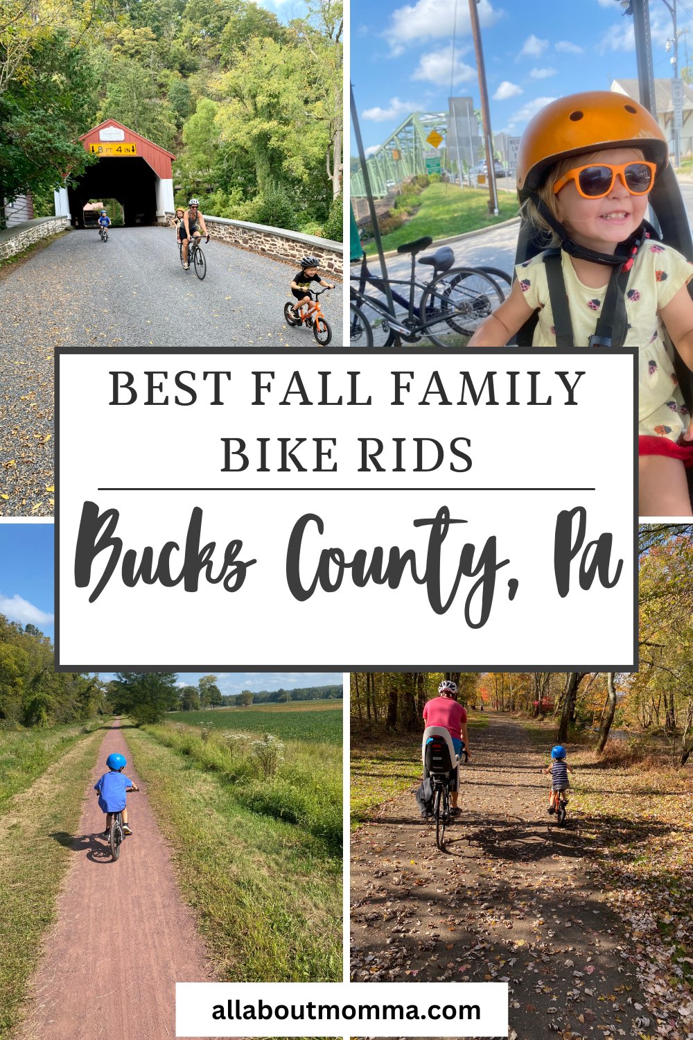 best fall family bike rides in bucks county pa