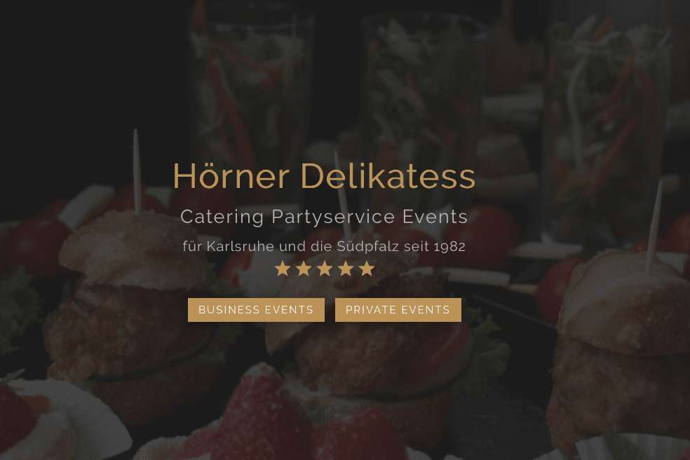 Hörner Delikatess Catering - Catering & Partyservice in Wörth am Rhein
