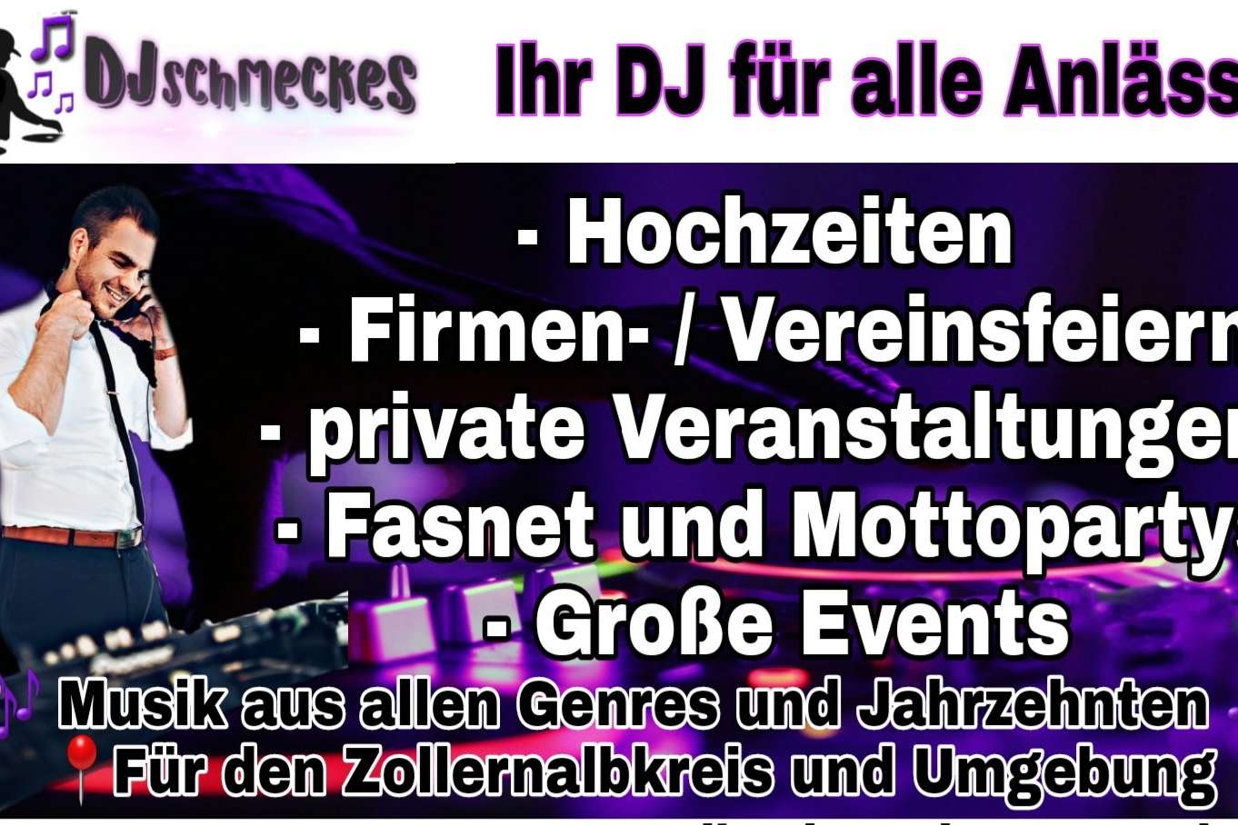 DJ Schmeckes - Event DJ - DJs in Hechingen