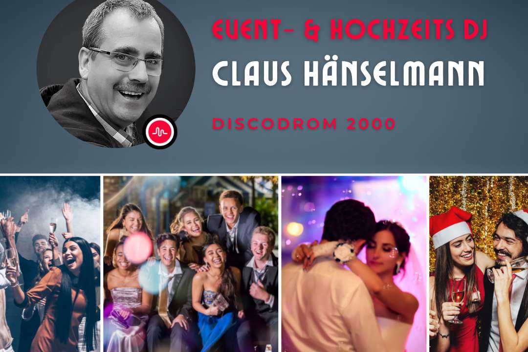 DJ Claus Hänselmann | Event- & Hochzeits DJ Sachsen - DJs in Mittweida