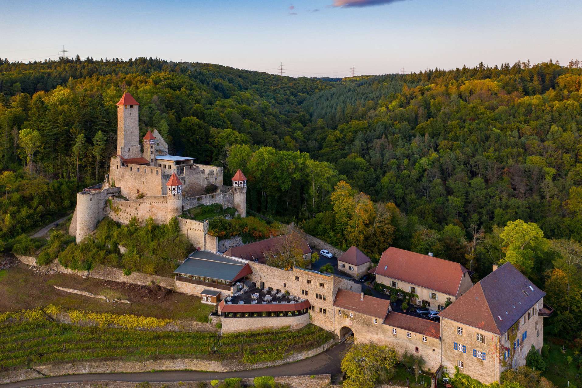 Hotel-Restaurant Burg Hornberg - Hochzeitslocations in Neckarzimmern