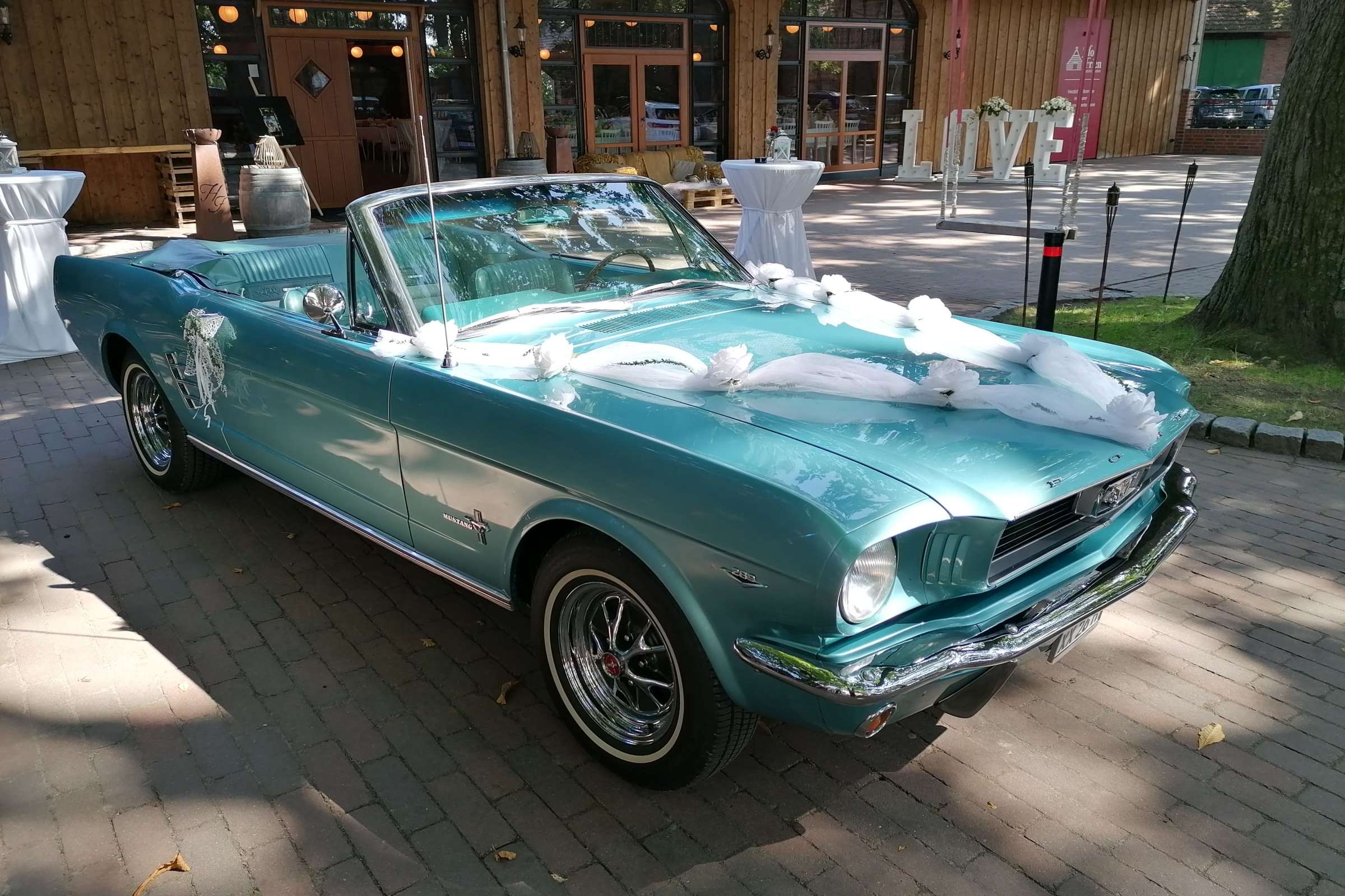 Mustang Cabrio - Hochzeitsautos in Gütersloh