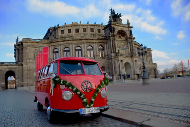 Hochzeitsbulli-Dresden - Hochzeitsautos in Dresden