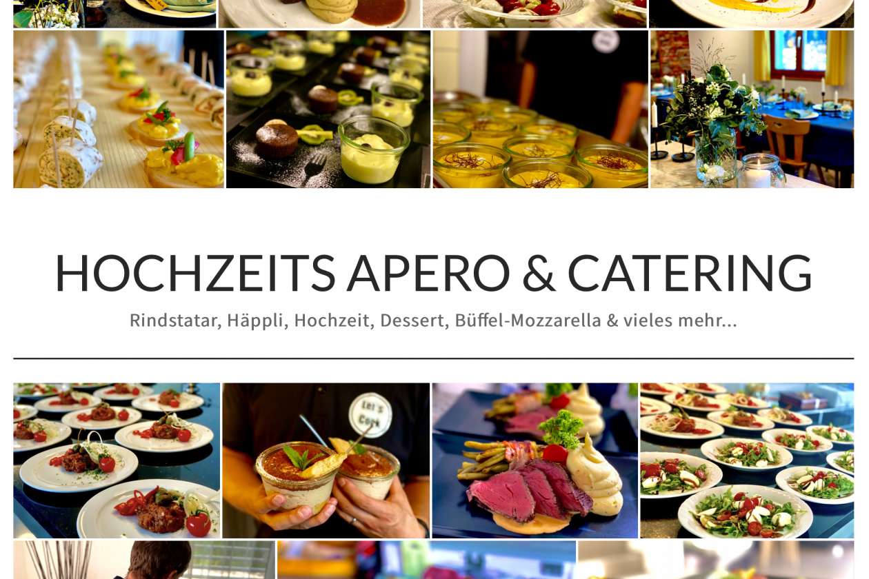 Let's Cook GmbH Hochzeitscatering - Catering & Partyservice in Brittnau