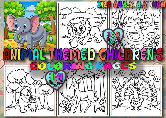 Wild Cats: Coloring Pages with Tigers and Panthers