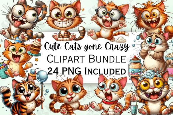 Clumsy Kitties: Coloring Pages with Playful Cat Antics