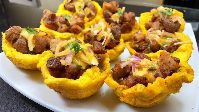 Canasticas de chicharrón