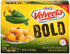 Image of Velveeta Shells & Cheese Bold Jalapeño