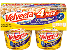 Image of Velveeta Shells & Cheese Queso Blanco Cups