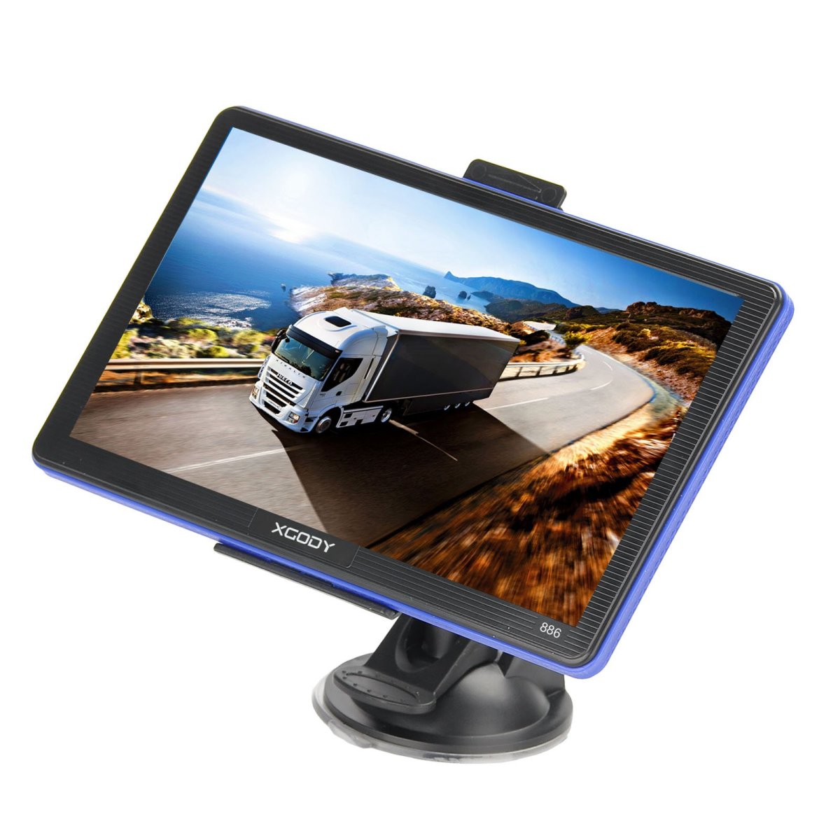 Xgody 886 7'' 8GB Capacitive Touchscreen SAT NAV Car Truck GPS Navigation System