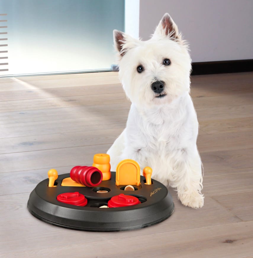 Dog Activity Flip Board Interactive Dog Toys Puzzle Pet Food Treat dogs Fun new