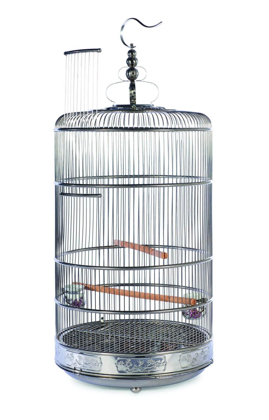 Stainless Steel New Bird Pet Play Cage House Aviary For Parrot Finch & Cockatiel
