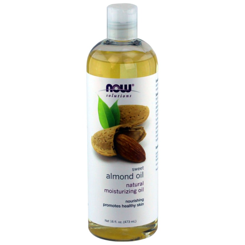 Sweet Almond Oil 100% Pure for Clean Skin 16oz by NOW Solutions Free Shipping