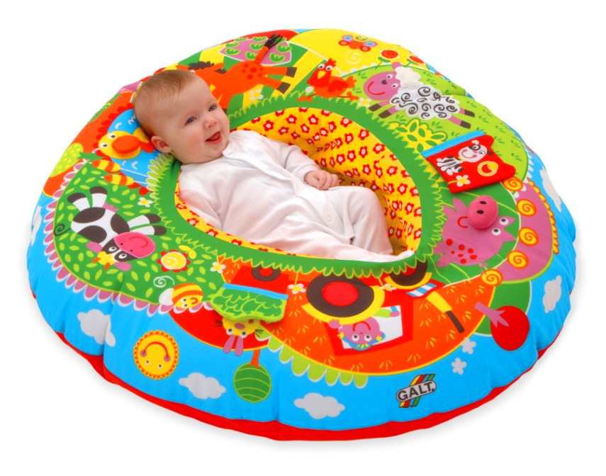 Galt Toys Farm Playnest For Babie Toddler Texture Inflattable Baby Kids Ring Boy