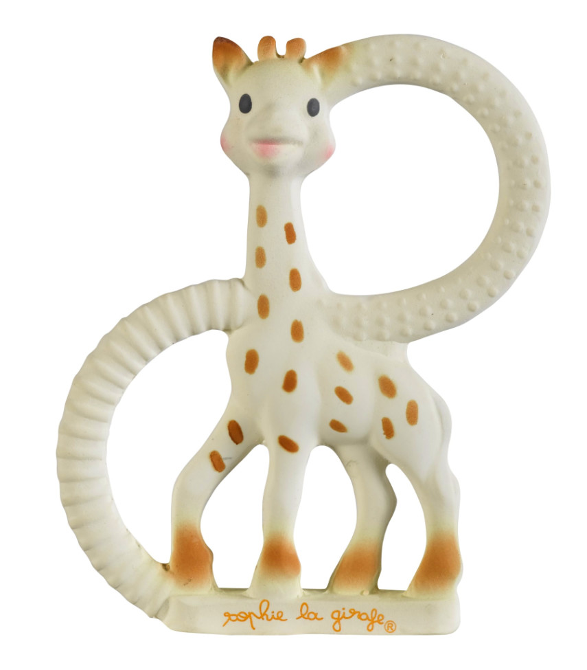 Sophie The Giraffe So Pure Teething Ring Soft Version White Baby Fun New Genuine