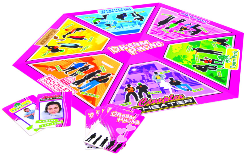 Dream Phone The Secret Admirer Board Game Puzzles Style Player Girls