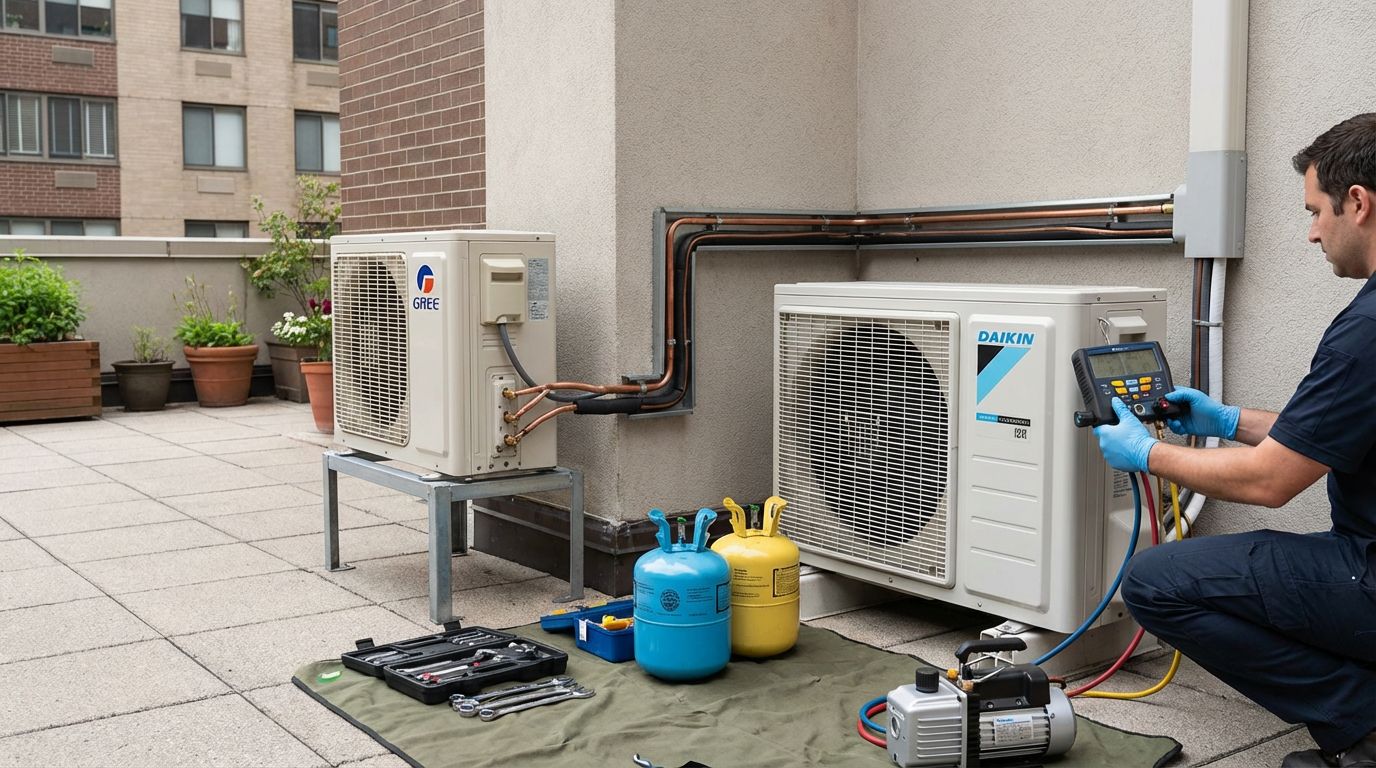 Compare AC Gas Filling Charges for Home Units