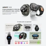 Miniatura de Smartwatch G12 Gps Strava Amoled Prova D'água Aurafit